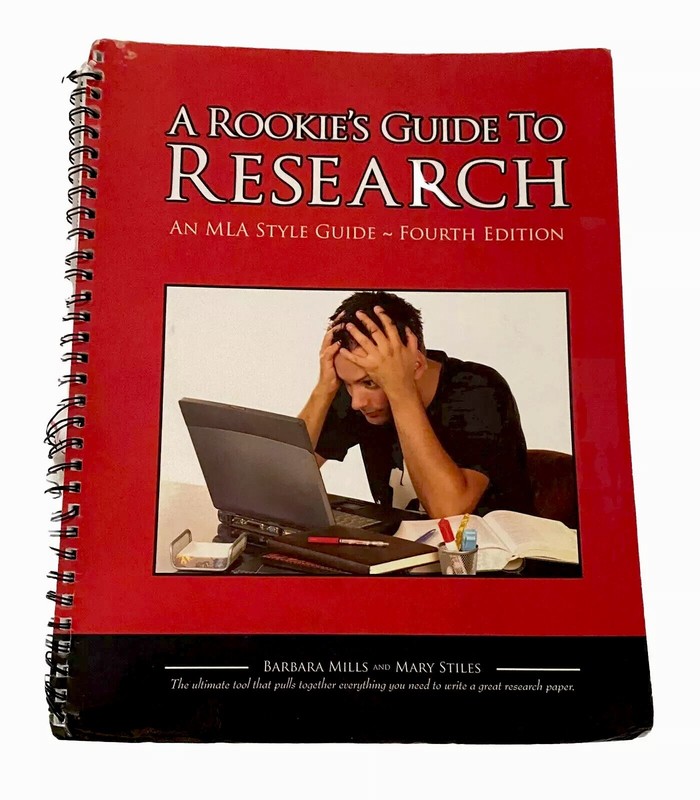 Rookies guide to research MLA style guide to high school papers FREE SHIPPING gallery