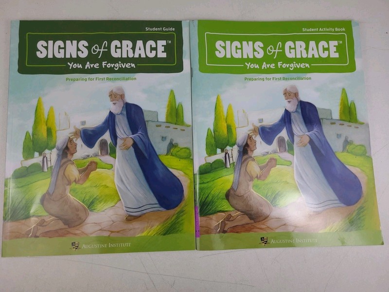Signs of Grace: You are Forgiven Student Guide & Activity Book (Mostly Unmarked)
