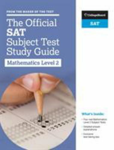 The Official SAT Subject Test in Mathematics Level 2 Study Guide (paperback)