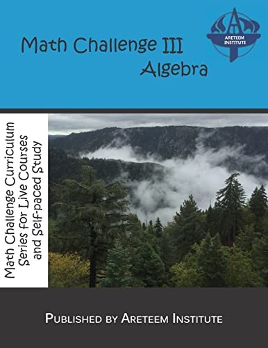 Math Challenge III Algebra: 12 – VERY GOOD