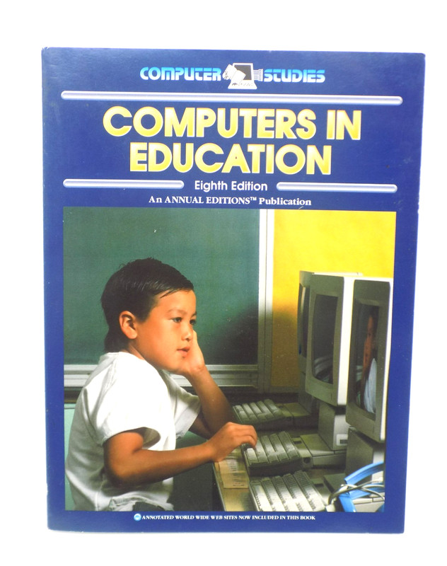 Computers in Education 8th Edition 1996 Annual Editions McGraw-Hill