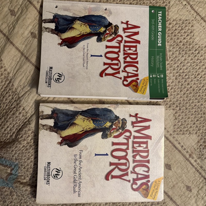 America’s Story 1 Set : Ancient Americas to the Great Gold Rush Masterbooks