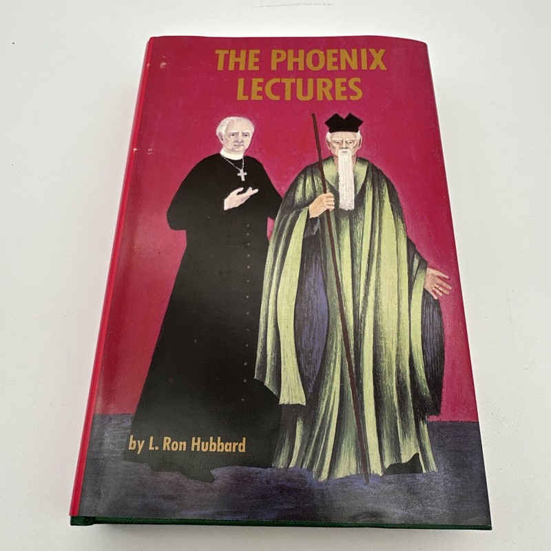 1978 The Phoenix Lectures L Ron Hubbard Church Of Scientology Great Dust Jacket