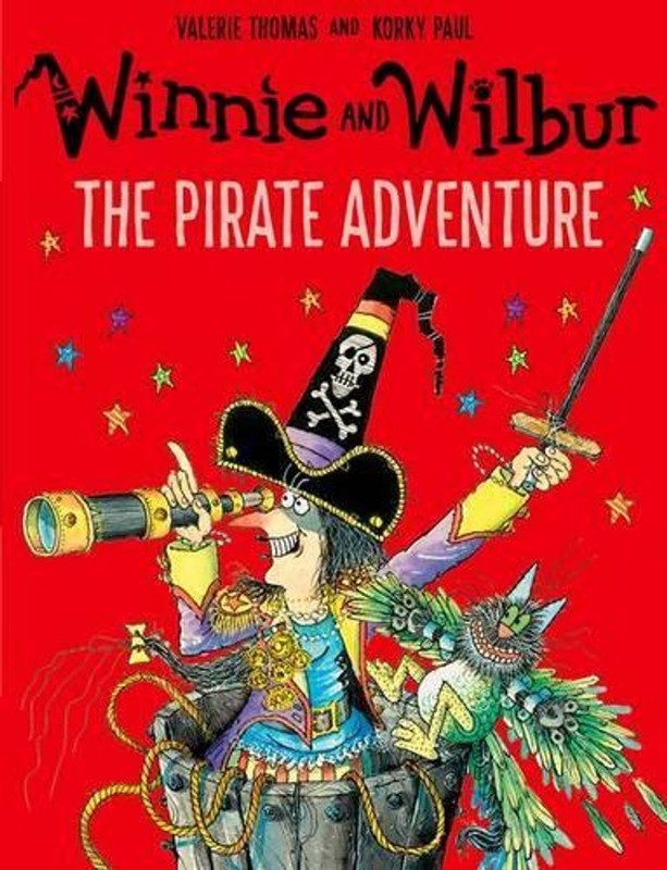 Winnie and Wilbur: The Pirate Adventure by Valerie Thomas (English) Paperback Bo