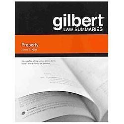 Gilbert Law Summary on Property – Paperback, by Krier James – Very Good h