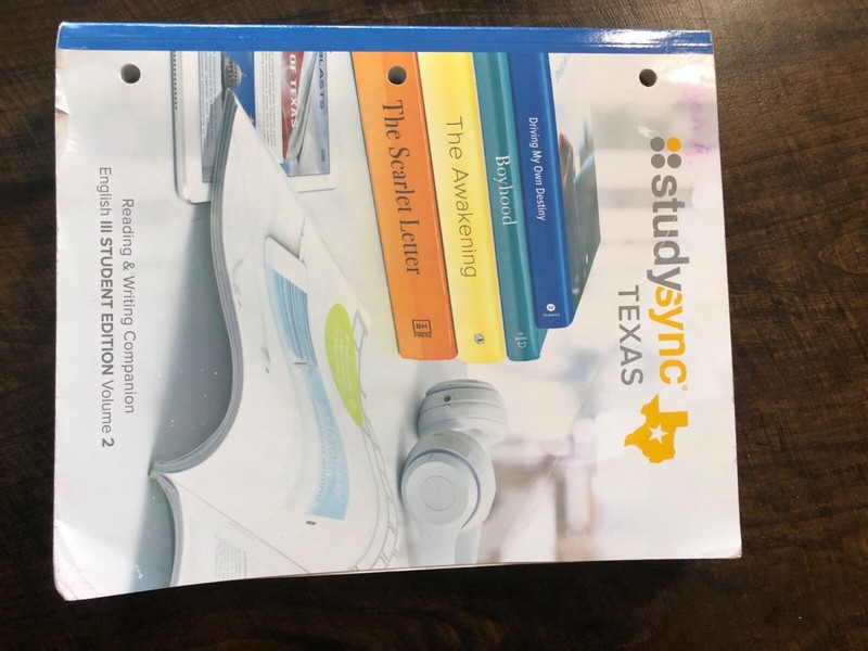 9781970162806 study sync Texas student edition volume 2