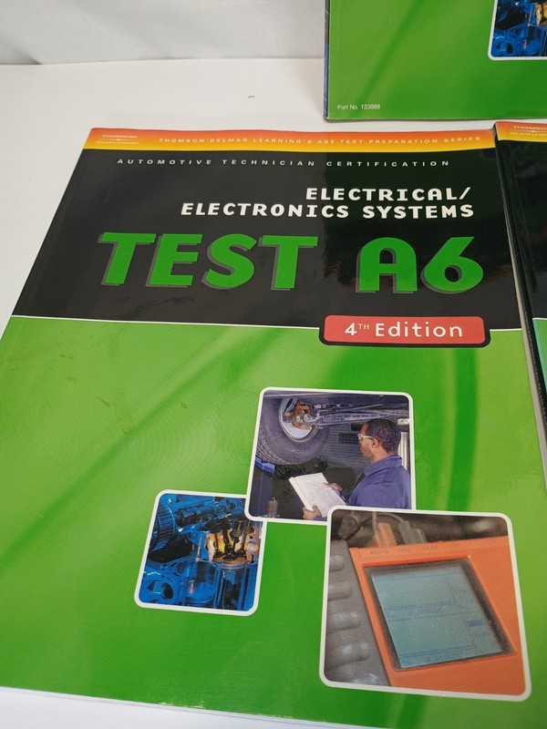Thomson Delmar Learning Engine Performance Test A6 A8 L1 Study Guide 4th Ed Book gallery
