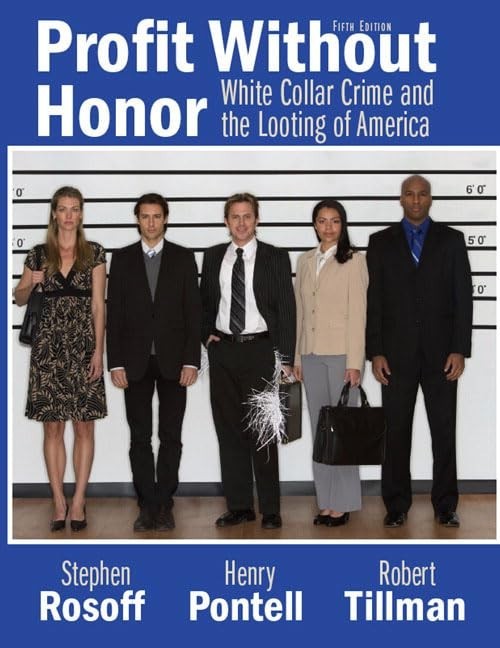 Profit Without Honor: White Co – VERY GOOD