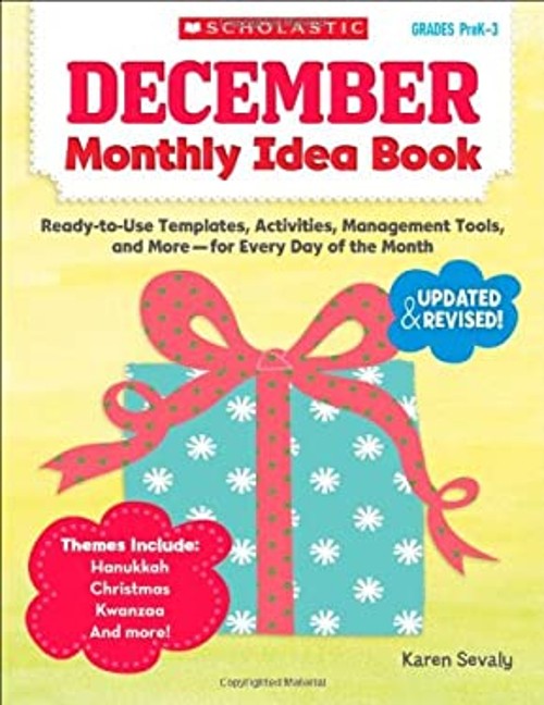 December Monthly Idea Book Paperback Karen Sevaly
