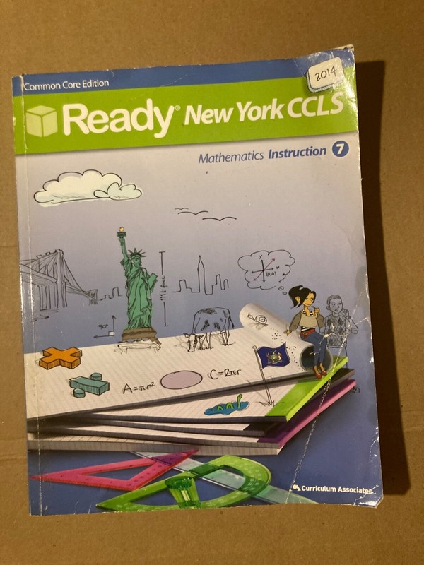 Ready New York CCLS Mathematics Instruction 7 Common Core Edition 2014