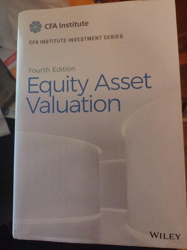 Equity Asset Valuation, Fourth Edition by JE Pinto [Hardback]