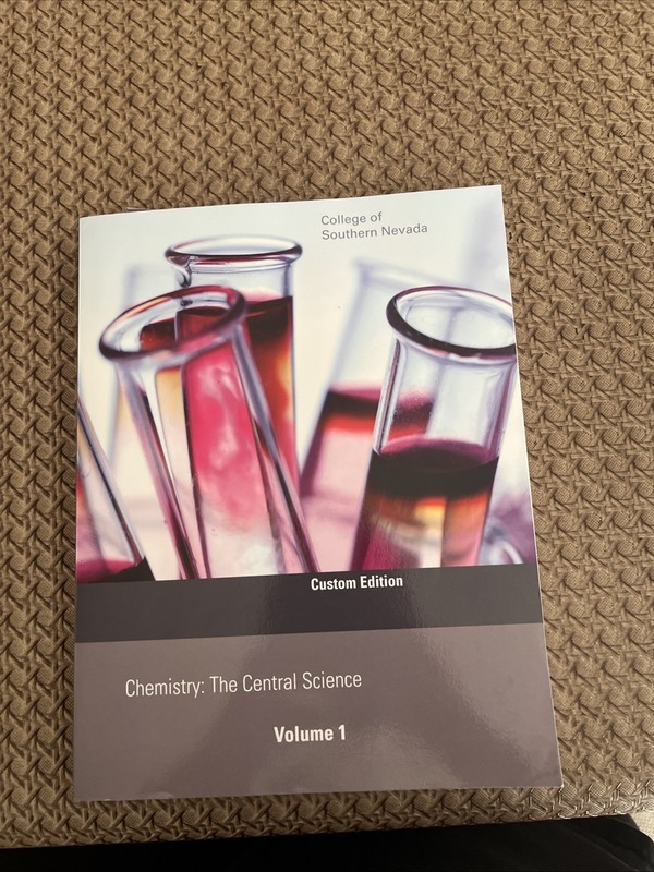 Chemistry: The Central Science Volume 1 & 2