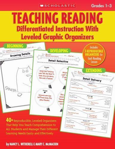 Teaching Reading: Differentiated Instructio- paperback, 9780545059022, Witherell