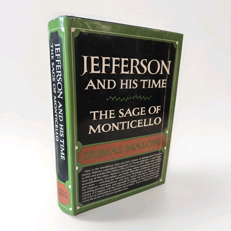 The Sage of Monticello (Jefferson and His Time, Vol 6) – Hardcover J15