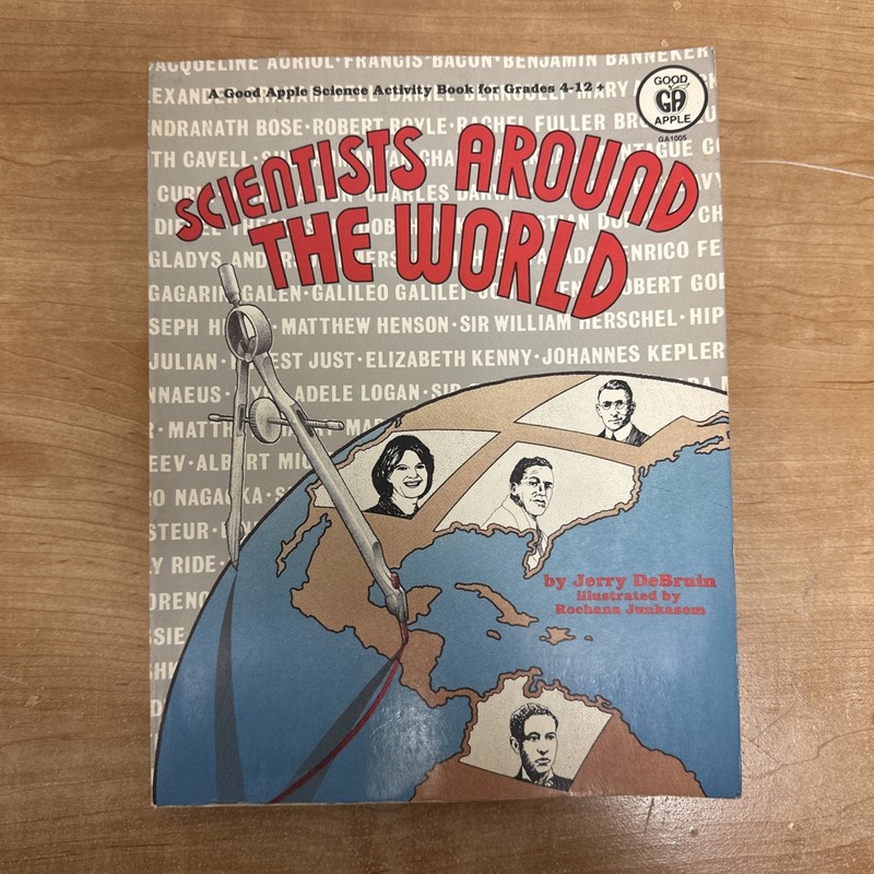 Scientists Around The World, Good Apple Science Activity Book Grades 4-12