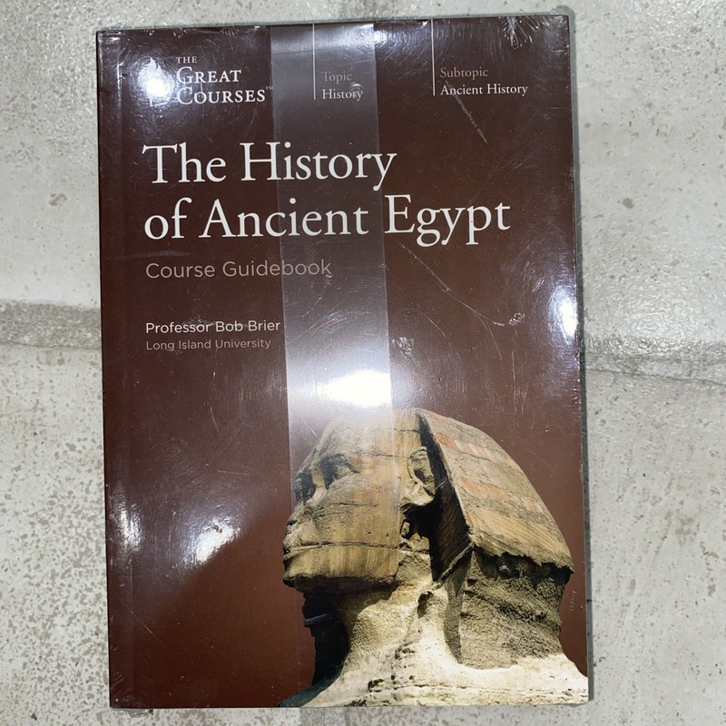 History of Ancient Egypt by Bob Brier (Hardcover / Dvd)