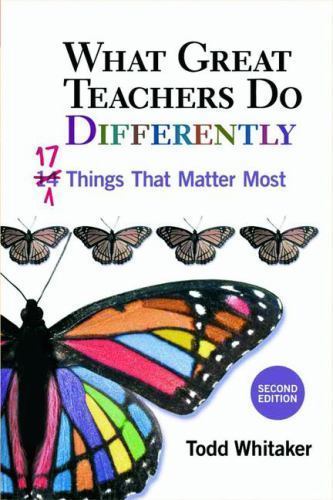What Great Teachers Do Differently: 17 – Todd Whitaker, 9781596671997, paperback