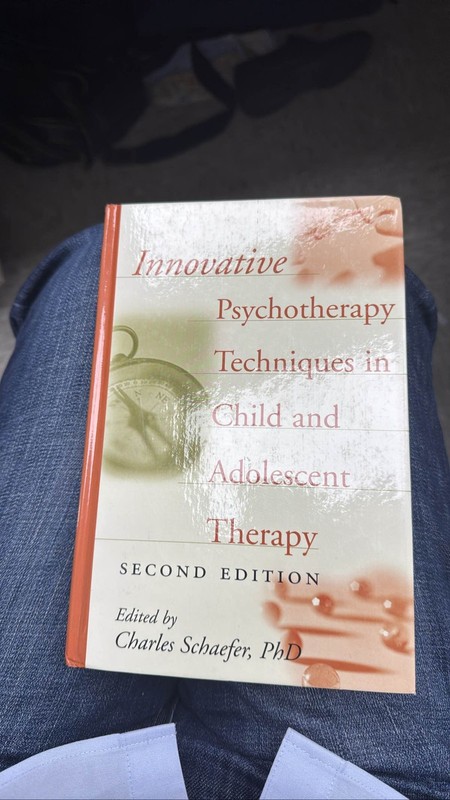 Psychotherapy Techniques Child Adolescent Therapy 2nd Ed Schaefer