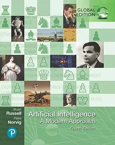 Artificial Intelligence A Modern Approach 4E By Peter Norvig Fast Shipping... gallery