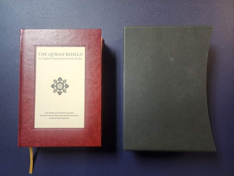 The Quran Beheld English-Arabic Slip-cased Like New/Unused