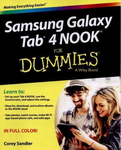 Samsung Galaxy Tab 4 NOOK For Dummies (For Dummies Series) by Corey Sandler