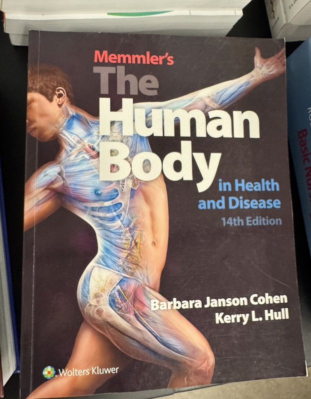 Memmler’s the Human Body in Health and Disease by Barbara Jansen Cohen (2018,…