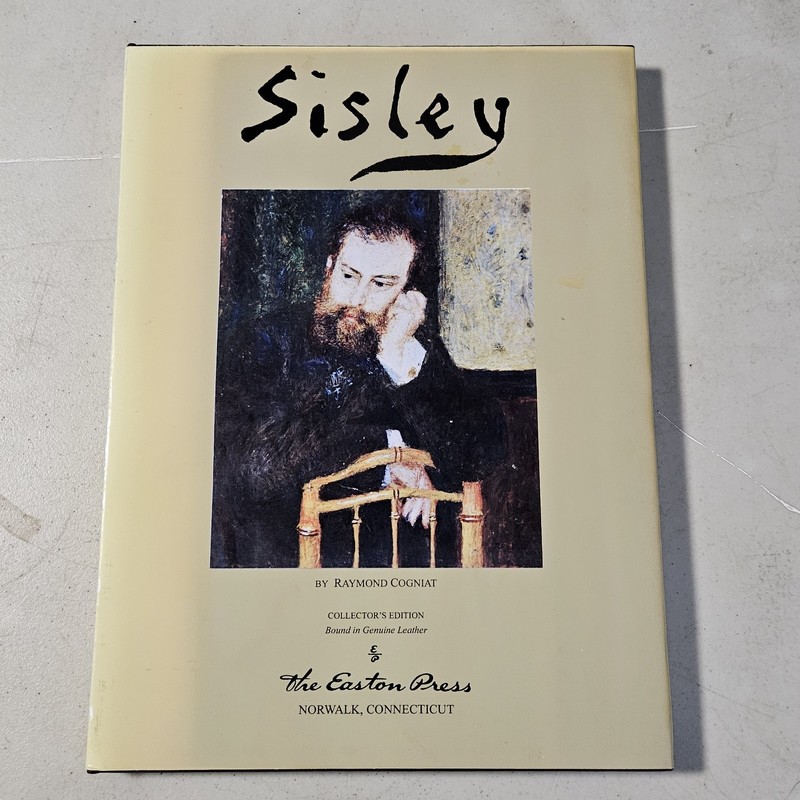 Alfred Sisley EASTON PRESS Collector's Edition Artists Series 1982 w/gold gilt