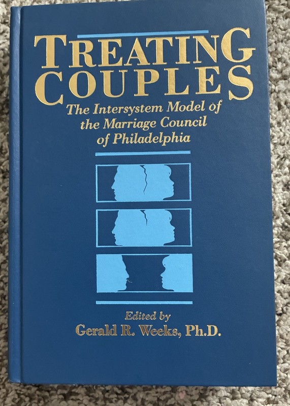 Couples Therapy Book InterSystem Model Gerald R Weeks First Edition Hardcover