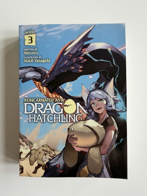 Reincarnated As a Dragon Hatchling, Vol. 3, by Necoco, English Light Novel 2022
