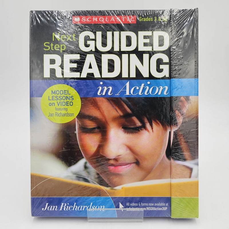 Scholastic Next Step Guided Reading in Action Richardson Gr 3+ DVD CD NEW SEALED