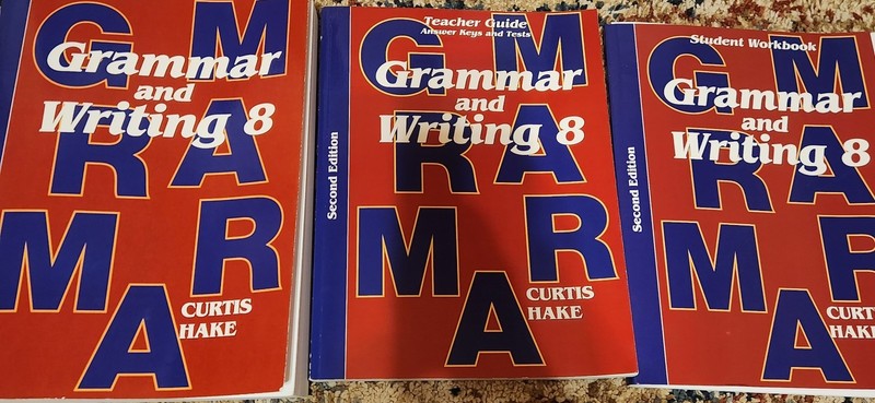 Grammar and Writing 8 with Daily Review by Mary Hake and Christie Curtis