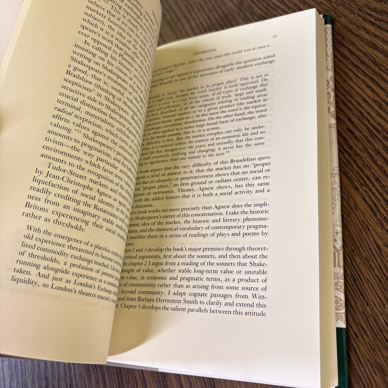 Shakespearean Pragmatism Market of His Time - Lars Engle 1993 Hardcover Signed! gallery