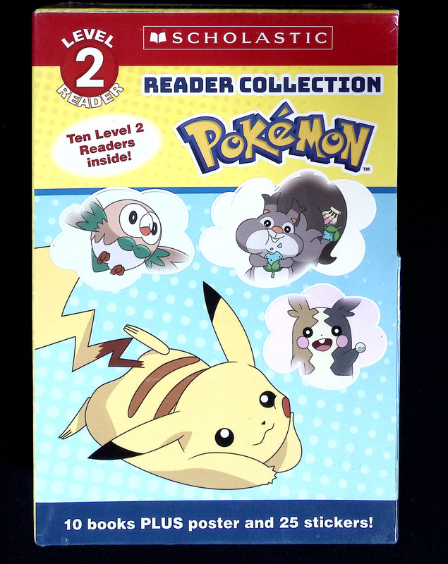 Pokémon Level 2 Reader Collection 10 Books Scholastic Early Readers NEW SEALED