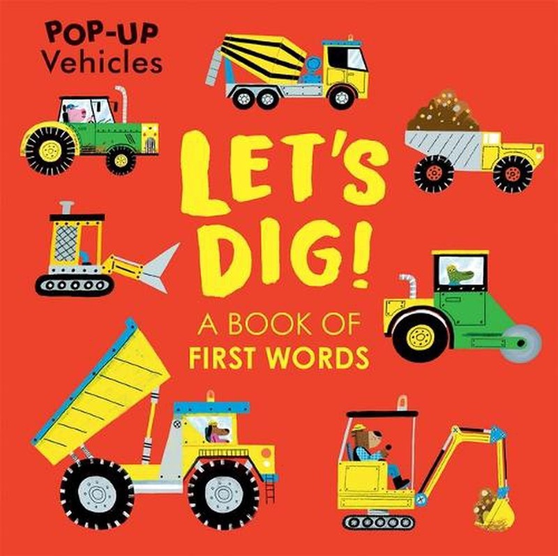 Let’s Dig! by Matt Hunt (English) Board Book Book