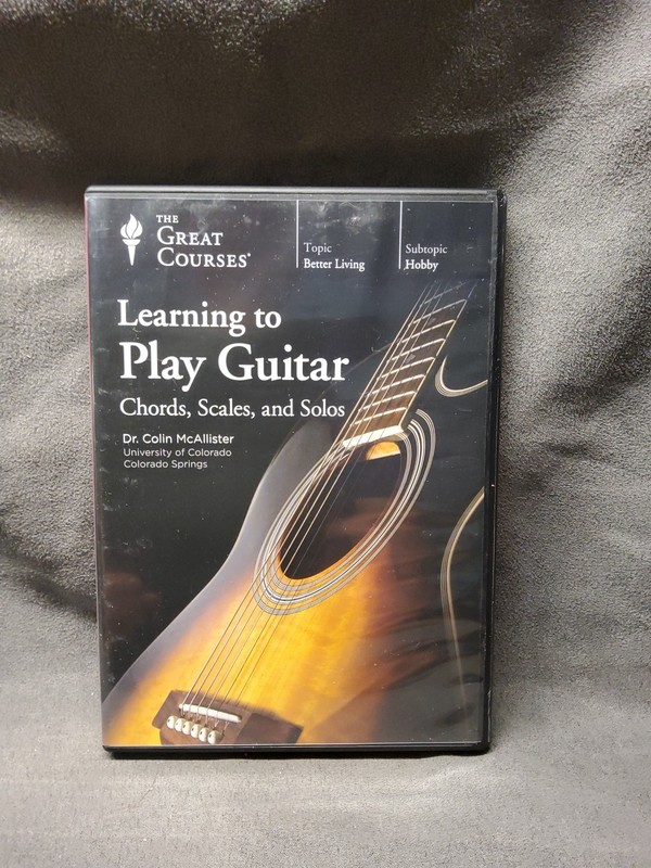 Learning to Play Guitar : Chords, Scales, and Solos by Colin McAllister…