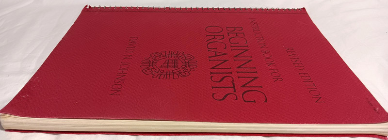 Instruction Book for Beginning Organists David N Johnson Augsburg Revised 1973 gallery