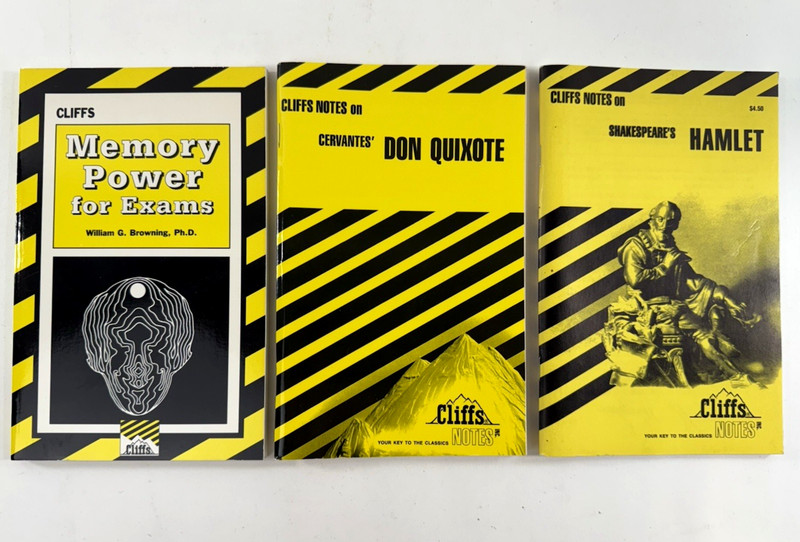 Cliff Notes & SparkNotes Literature Bundle of 10 - Iliad, Oedipus, Ulysses +8 gallery