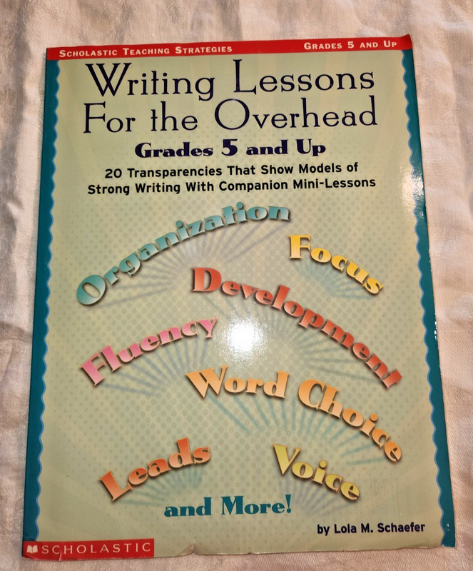 Scholastic – Writing Lessons For The Overhead, Grades 5 And Up +Transparencies