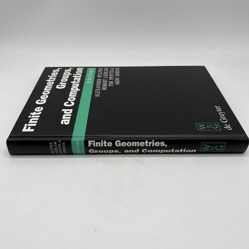 Finite Geometries, Groups, and Computation: Proceedings of the Conference 'Finit gallery