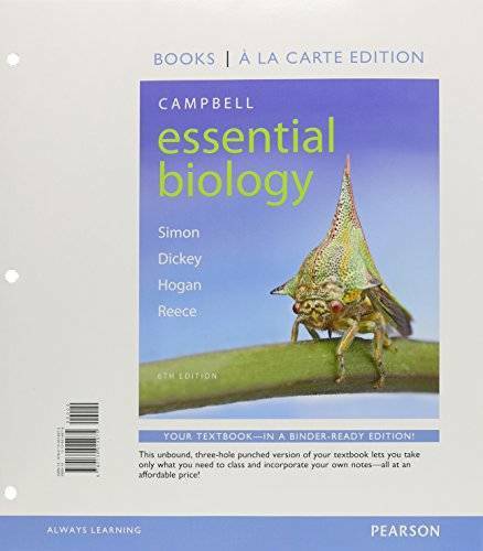 Campbell Essential Biology, Books a la Carte Edition (6th Edition) – GOOD
