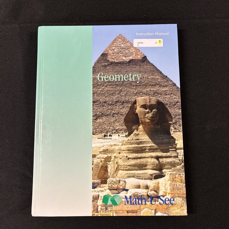 Geometry Instruction Manual by Demme – Math-U-See – Hardback Teacher Book