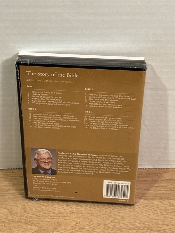 Great Courses The Story of the Bible DVDs Guidebook Set Biblical Study Theology gallery