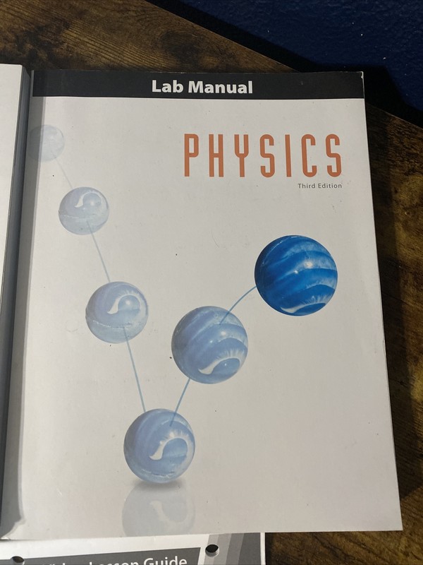 Physics BJU Press 3rd/Third Edition Textbook/Lab Manual Lot Current gallery