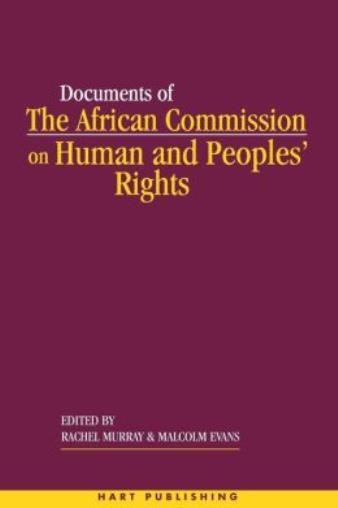 Documents Of The African Commission On Human And Peoples’ Ri…