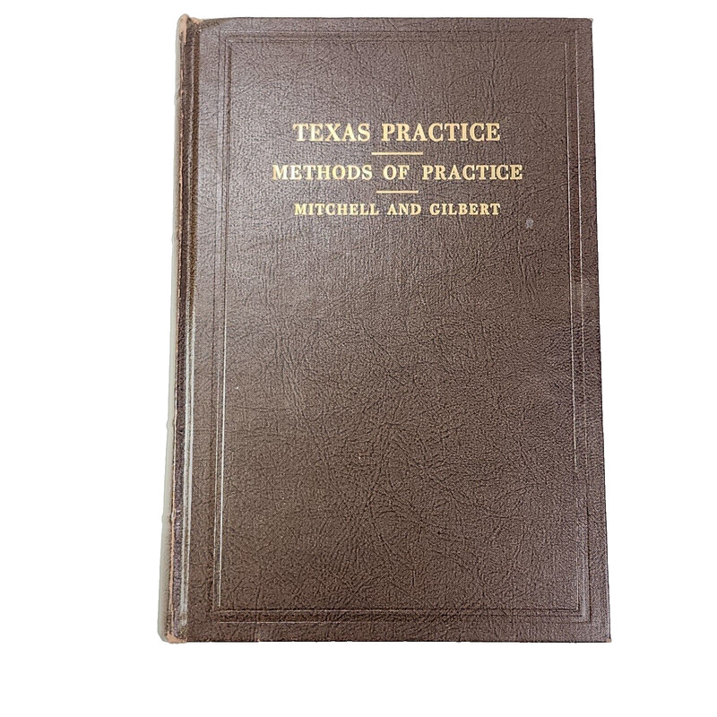 Texas Practice Methods Vol 11 Sec 1-1490 Mitchell Gilbert Pocket Part Tax Law