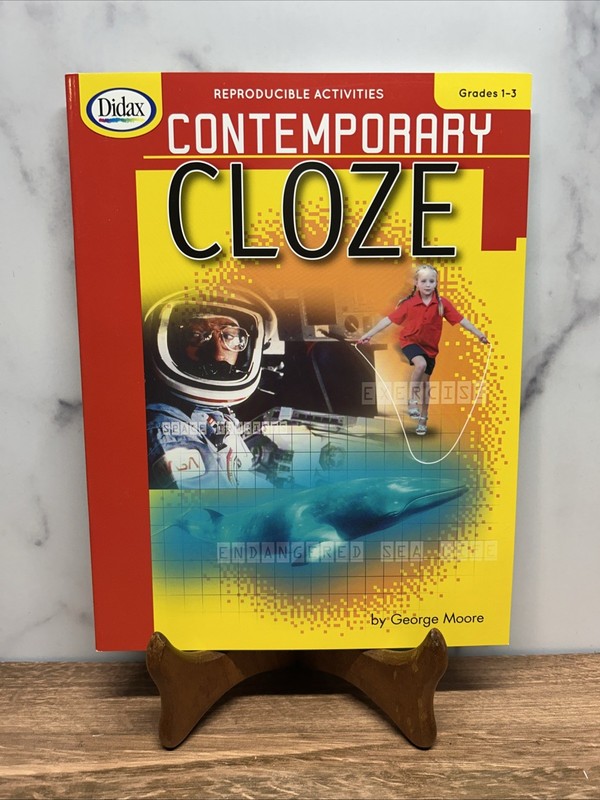 Didax Reproducible Activities Cloze Grades 1-3 Fill in the Blank, +Teacher Notes