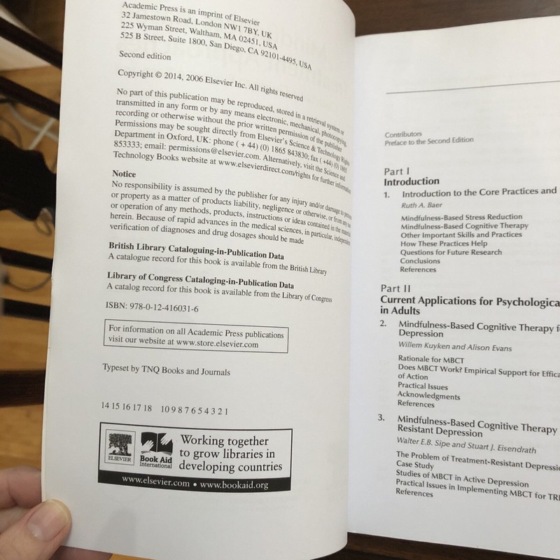 Mindful Based Treatment Approaches Ruth Baer For Mental Health Professionals PB gallery