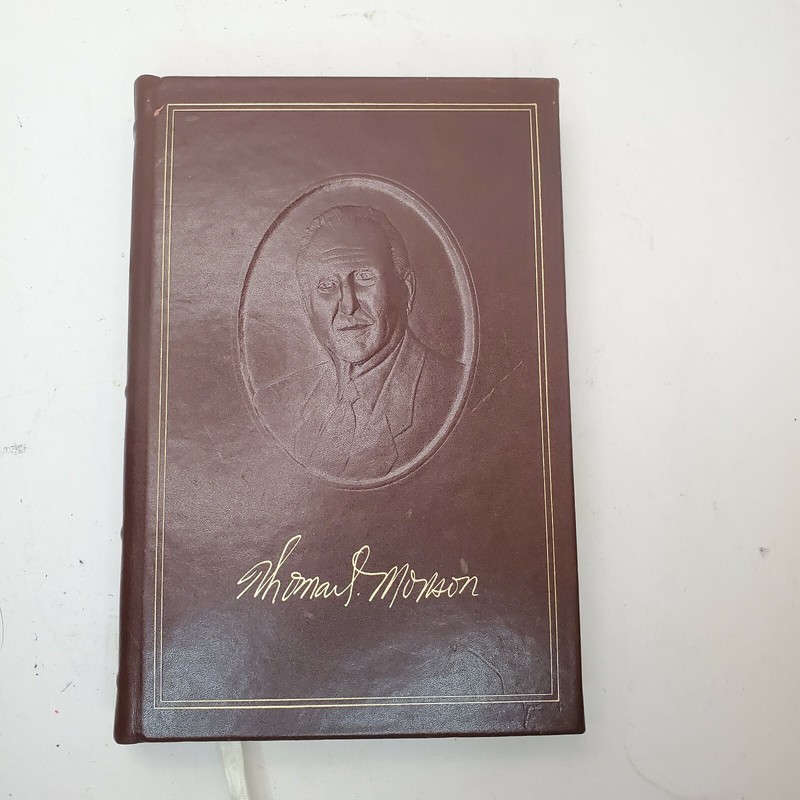 Pathways to Perfection – Thomas S. Monson Leather Employee Gift Book MORMON LDS