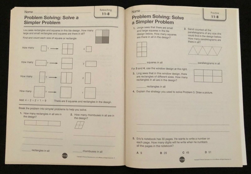3rd Grade - TEACHER'S RESOURCE MASTERS (5 book set) (2012, Pearson) gallery