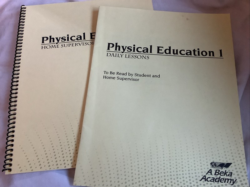 A Beka Physical Education 1 – Daily Lessons & Home Supervisor Materials – NEW!!
